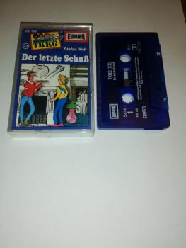 TKKG Folge 37 Der letzte Schuß Blau 490755-209 Europa